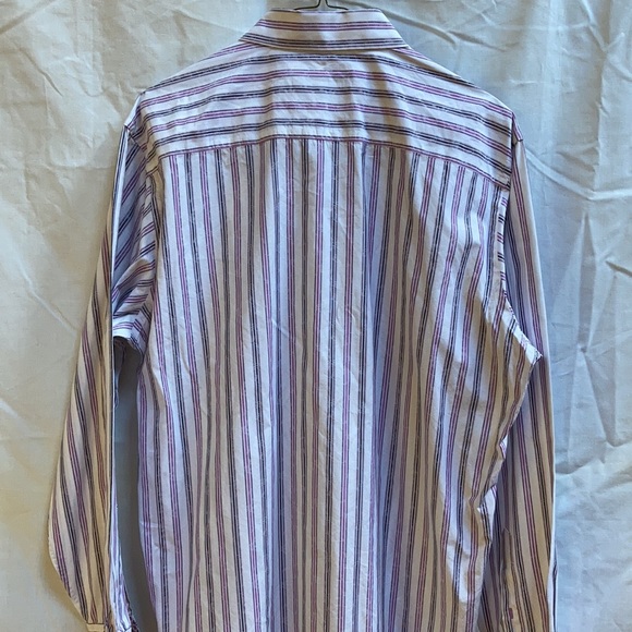 Bugatchi Striped button shirt men’s - Picture 2 of 12